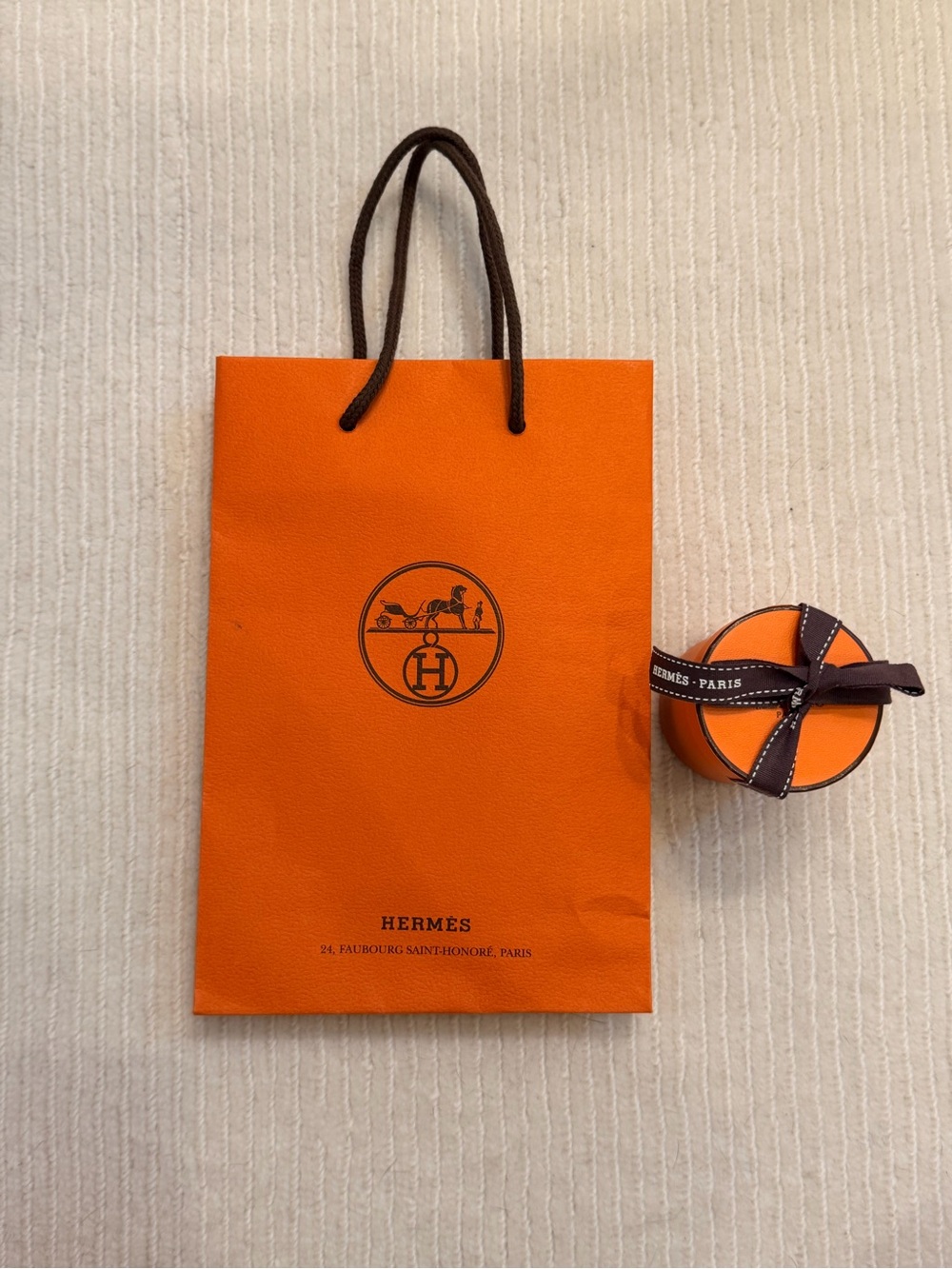 Hermes Twilly Box and Bag